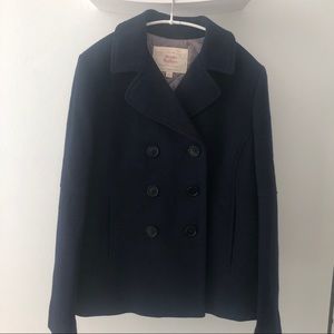 Brooks brothers navy peacoat